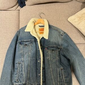 Men’s Levi’s Sherpa Denim Jacket